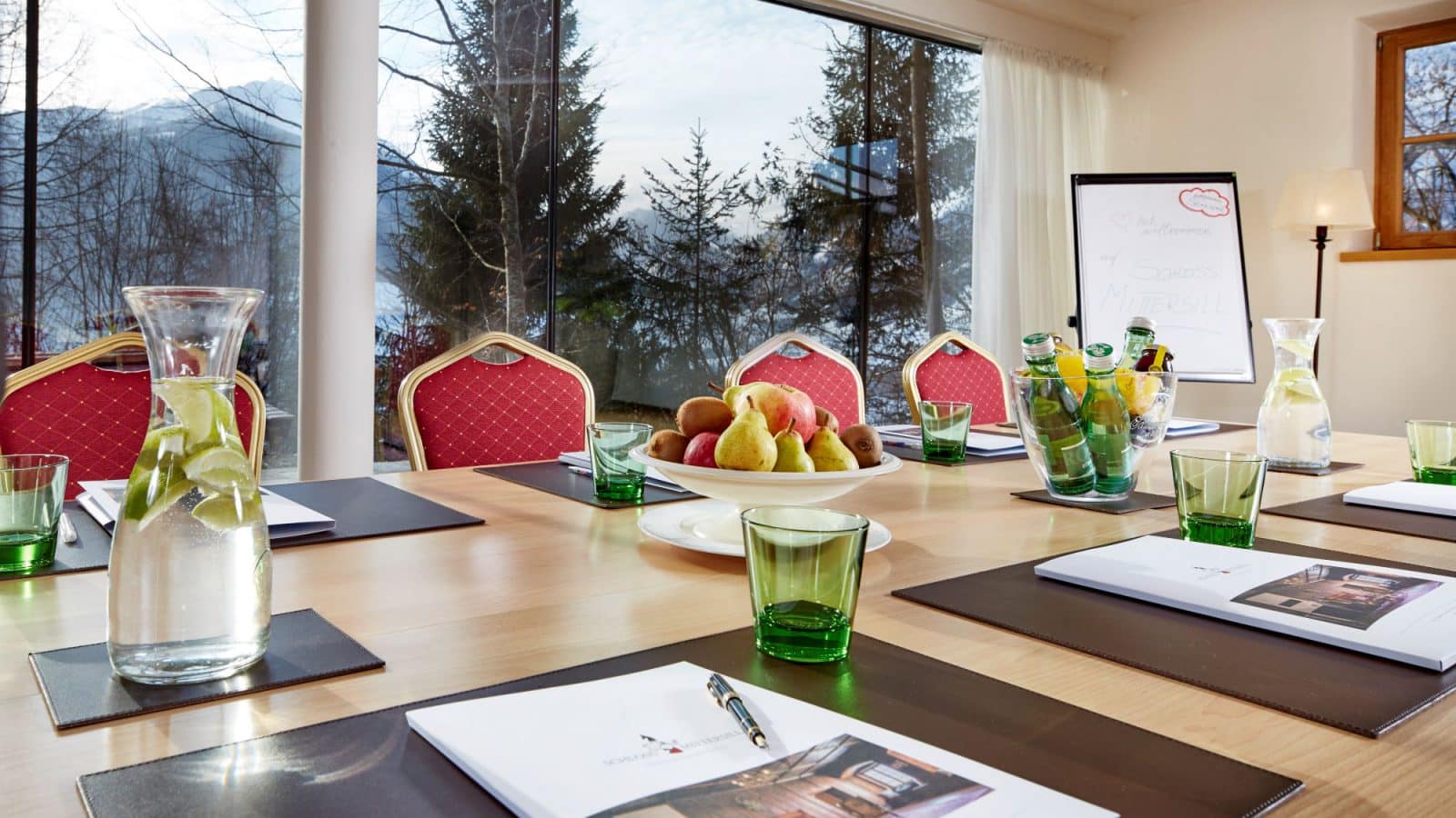 Seminarraum im Hotel Schloss Mittersill nahe Kitzbühel
