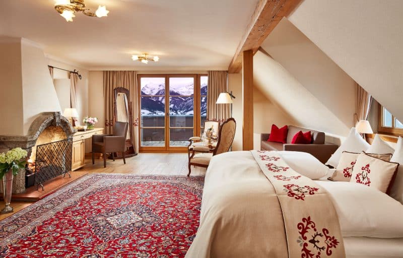 Clark Gabel Panoramasuite im Hotel Schloss Mittersill